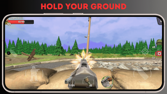اسکرین شات 5 بازی Wartime Ranger: WW2 Shooting