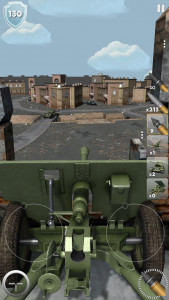 اسکرین شات بازی Artillery Guns Destroy Tanks 3