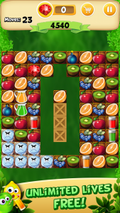 اسکرین شات بازی Fruit Bump 1