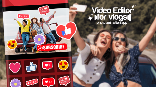 اسکرین شات برنامه Video Editor For Vlogs - Photo 1