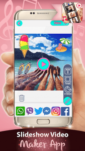 اسکرین شات برنامه Slideshow Video Maker App 6