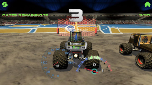 اسکرین شات بازی Monster Truck Stunts, Race and Crush Cars 1