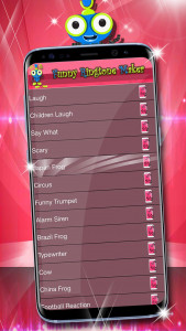 اسکرین شات 6 برنامه Funny Notification Ringtones