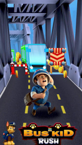 اسکرین شات بازی Subway Bus Kid Rush 2