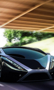 اسکرین شات برنامه Futuristic Cars Live Wallpaper 5
