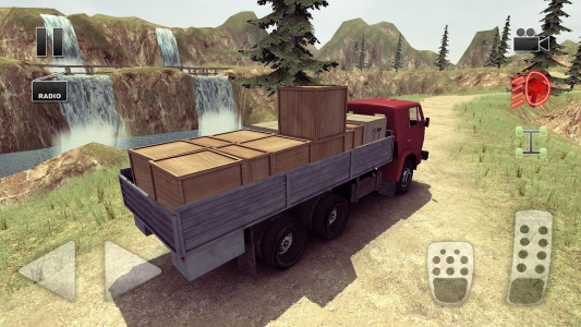 اسکرین شات بازی Truck Driver crazy road 4