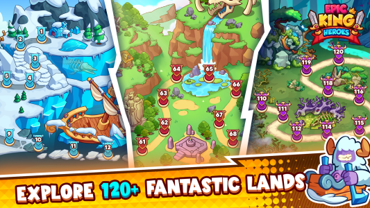 اسکرین شات 6 بازی Epic King Heroes: Classic TD