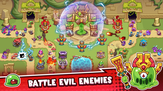 اسکرین شات 3 بازی Epic King Heroes: Classic TD