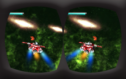 اسکرین شات بازی Jet space tunnel race VR 2