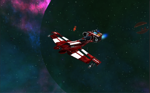 اسکرین شات 6 بازی Jet space tunnel race VR