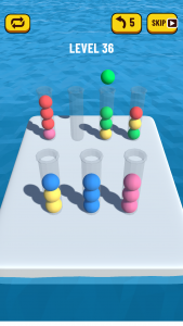 اسکرین شات بازی Ball Sort Puzzle 3D 5