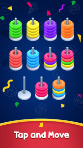 اسکرین شات 6 بازی Donut Sort Puzzle: Color Sorti