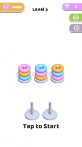 اسکرین شات بازی Donut Stack 2