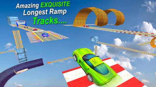 اسکرین شات بازی Extreme Racing Stunts: GT Car Driving 4