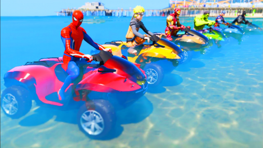 اسکرین شات 2 بازی ATV Quads Bike Stunt Racing 3D