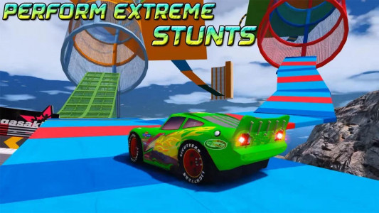 اسکرین شات بازی Superhero Cars Racing 2