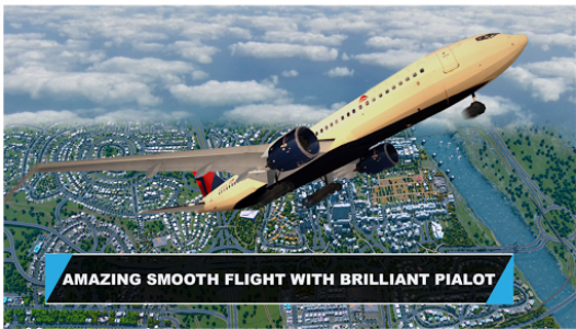 اسکرین شات بازی Pilot Airplane simulator 3D 6