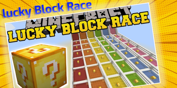 اسکرین شات برنامه Lucky Block Race Map 3