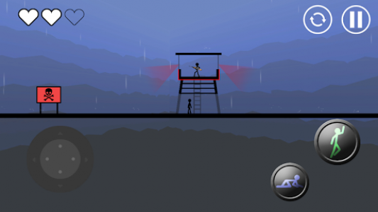 اسکرین شات بازی Stickman Parkour Platform 2 - Ninja simulator 4