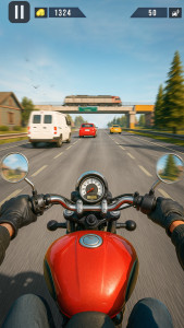 اسکرین شات 2 بازی Moto Racing 3d Motorcycle Game