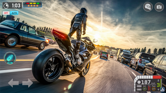 اسکرین شات بازی Moto Racing 3d Motorcycle Game 5