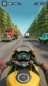 اسکرین شات 4 بازی Moto Racing 3d Motorcycle Game