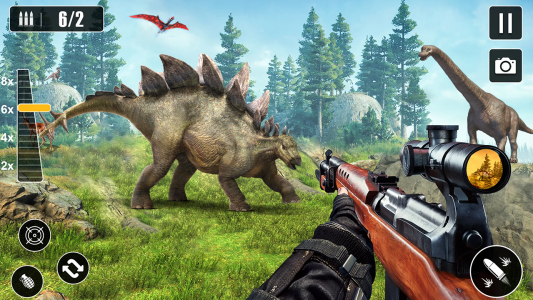 اسکرین شات بازی Dino Hunter Game: animal hunt 2