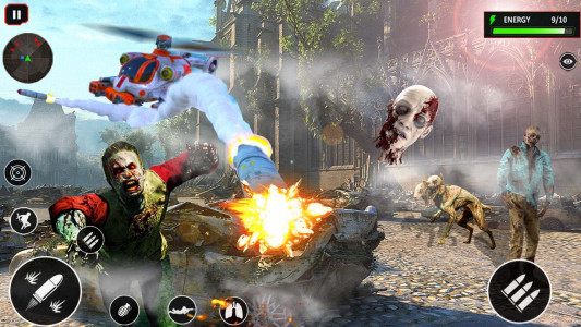 اسکرین شات بازی Sniper Zombie Shooting 2