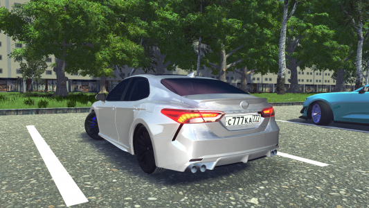 اسکرین شات بازی Camry Car Driving Simulator 8