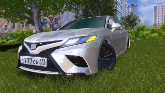 اسکرین شات بازی Camry Car Driving Simulator 2