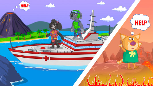 اسکرین شات 3 بازی Puppy Fire Patrol