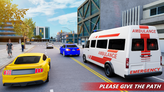 اسکرین شات بازی Ambulance Games Driving 3D 4