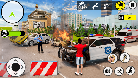 اسکرین شات بازی Real Police Driving Simulator 1