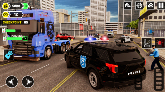 اسکرین شات 3 بازی Real Police Driving Simulator