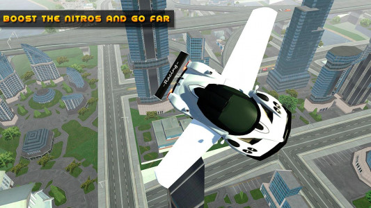 اسکرین شات بازی Flying Car Game driving 1