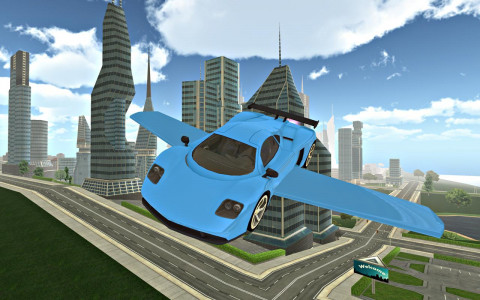 اسکرین شات بازی Flying Car Simulator Xtreme 3D 6