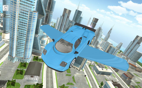 اسکرین شات بازی Flying Car Simulator Xtreme 3D 8