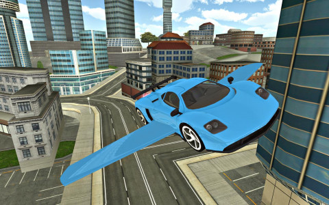 اسکرین شات بازی Flying Car Simulator Xtreme 3D 4