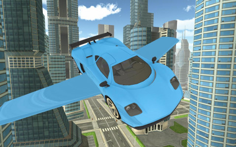 اسکرین شات بازی Flying Car Simulator Xtreme 3D 7