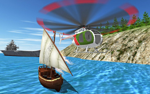 اسکرین شات بازی Helicopter Game Simulator 3D 8