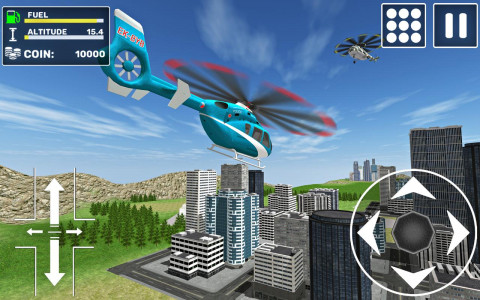 اسکرین شات بازی Helicopter Game Simulator 3D 1