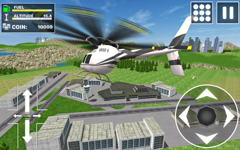 اسکرین شات بازی Helicopter Game Simulator 3D 2