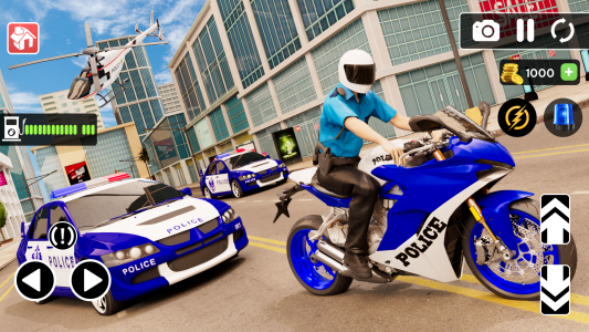 اسکرین شات بازی Motorbike 3D: Police Bike Game 3