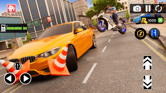 اسکرین شات بازی Motorbike 3D: Police Bike Game 2