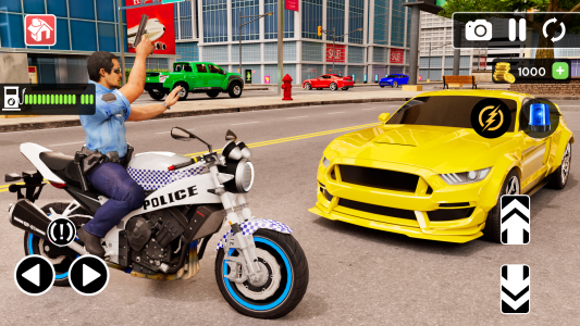 اسکرین شات بازی Motorbike 3D: Police Bike Game 1