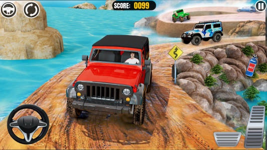 اسکرین شات بازی Offroad Jeep Game Simulator 3