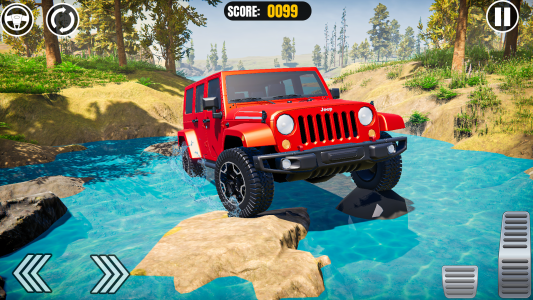 اسکرین شات بازی Offroad Jeep Game Simulator 4