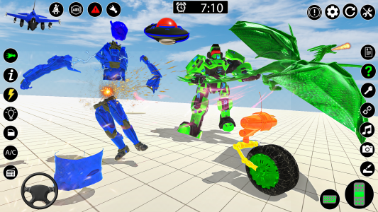 اسکرین شات بازی Robot Car Transformers Game 3