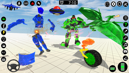 اسکرین شات بازی Avion Robot Car Transform Game 3