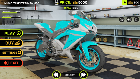 اسکرین شات بازی Motorcycle simulator offline 3
